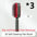 Self Cleaning Hairbrush with 3D Air Cushion for Healthy Hair Set