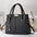 SenseTote Crossbody Bag for Mom - Black Cross Pattern