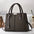 SenseTote Crossbody Bag for Mom - Brown Cross Pattern