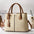 SenseTote Crossbody Bag for Mom - White Cross Pattern