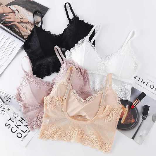 Sexy Tube Top Bottoming Underwear Lace Underwear Women’s Suit