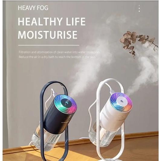 Silent Polymer Mist Humidifier for Safe and Clean Air Moisturizing