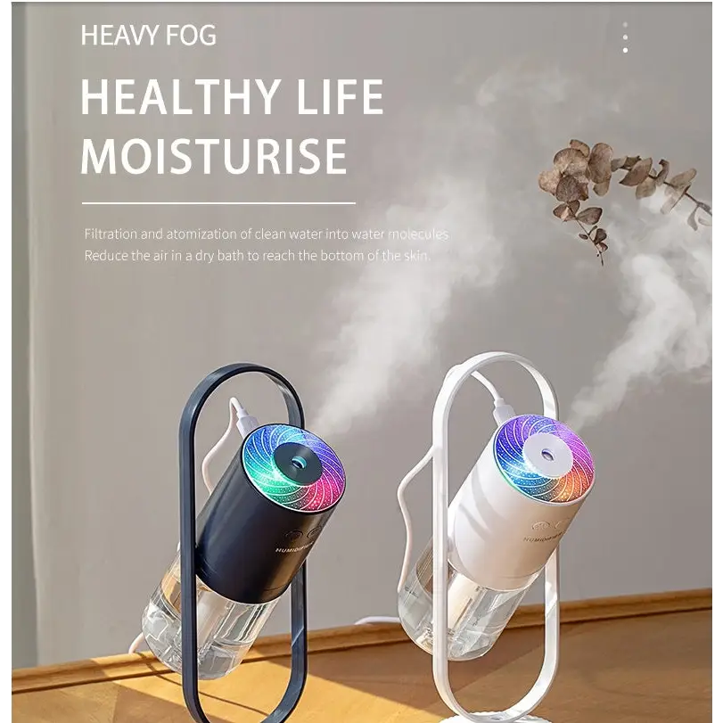 Silent Polymer Mist Humidifier for Safe and Clean Air Moisturizing