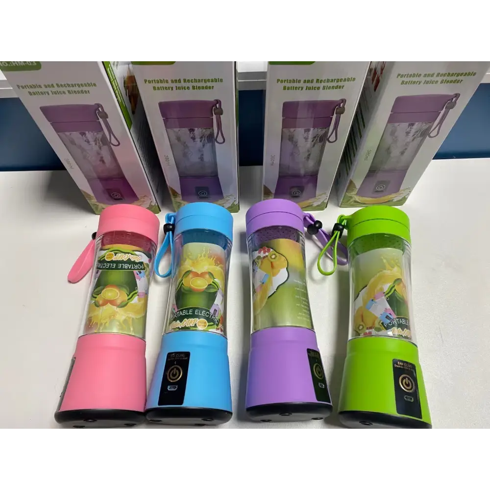 Six 6 Blade Portable Blender for Smoothies and Juices