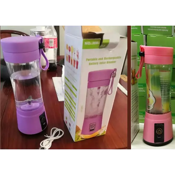 Six 6 Blade Portable Blender for Smoothies and Juices
