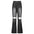 Skyline Flare: Urban Ripped Jeans - Black / S