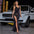 Sleek Sequin High Slit Dress - DMZ36009 Multicolor / S