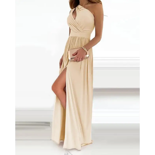 Sleeveless Elegant Party Maxi Dress for Women in Soft Lightweight Fabric - 4