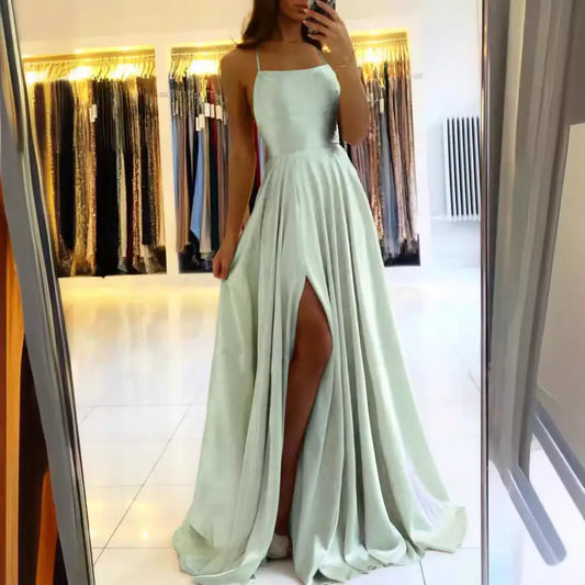 Sleeveless Long Dress in Multiple Colors