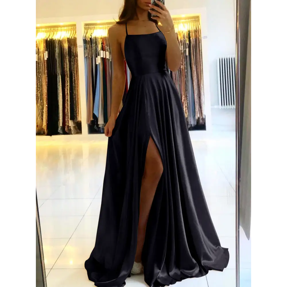 Sleeveless Long Dress in Multiple Colors