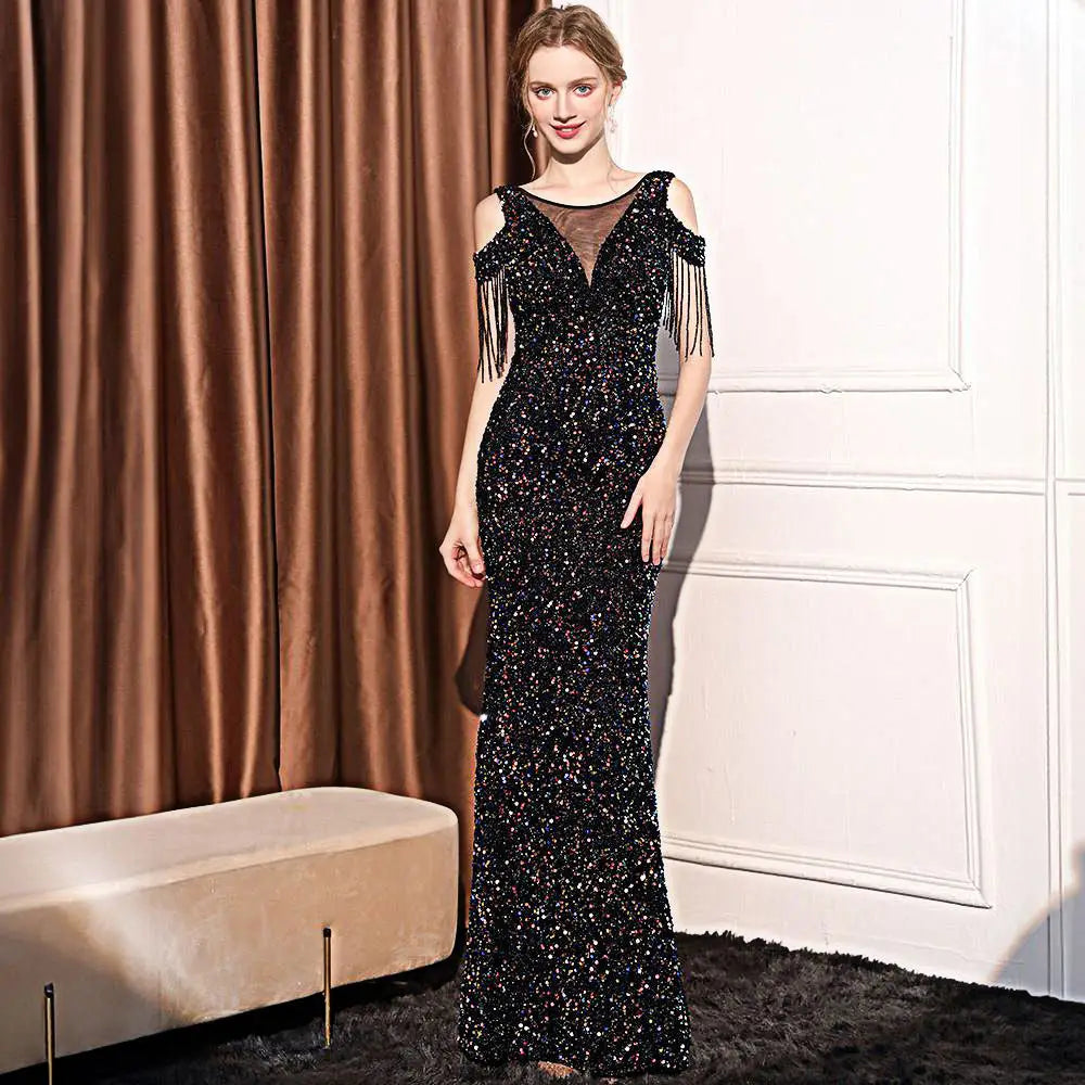 Sleeveless Zipper Dress in Multiple Colors and Sizes Polyester Fabric - Color Black 18580 / S