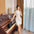 SlimAura: Sleek Silhouette Dress - White / Free Size