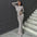 SlimSleeve Dress - Gray / S