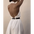 Slinky Halter Backless Jumpsuit - S / White