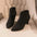 Slip-stop Stiletto Boots - Black / 35
