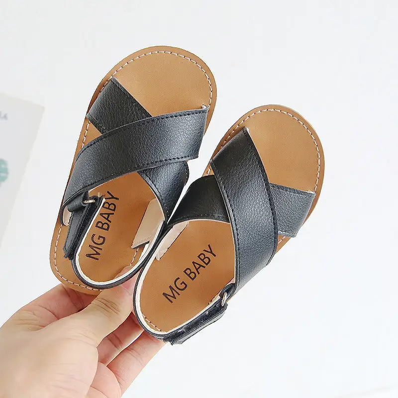 SlipSurfer Sandals for Older Kids - Black / 27