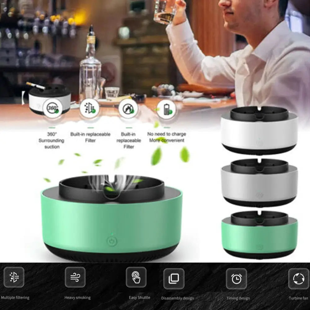 SmokeAway Air Purifier Ashtray