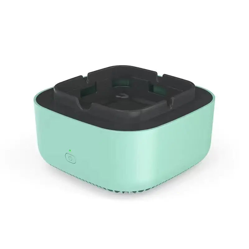 SmokeAway Air Purifier Ashtray - Square Green