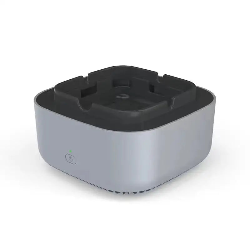 SmokeAway Air Purifier Ashtray - Square Grey