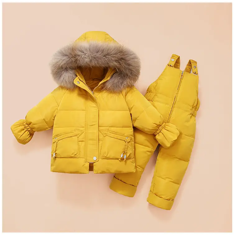SnugCub Cozies: Versatile Winter Wear for Kids - Yellow / 80cm