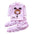 SnugFit Kids: Cozy & Comfy Undies Set - A018 Pink girl / 140cm