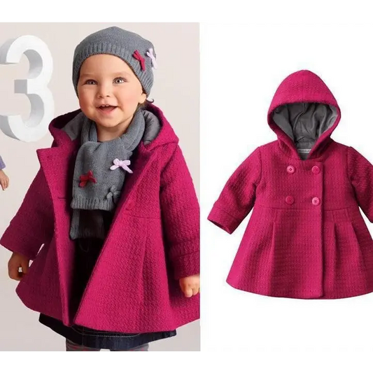 SnuggleKorean Kids’ Hooded Winter Coat - 3 Colors