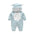 SnugTots Cozy Romper - Blue / 80cm