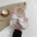 Soft Nylon Bow Handbag with Open Pocket in Multiple Colors - Pink