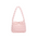 Soft Nylon Square Vertical Suitcase Bag with Multiple Pockets - Pink
