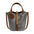 Soft PU Horizontal Square Bag with Camera Pocket and 3D Outer Pockets - Black