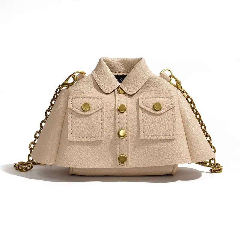 Soft PU Horizontal Square Crossbody Bag with Multiple Color Options - Beige / 18x5x12