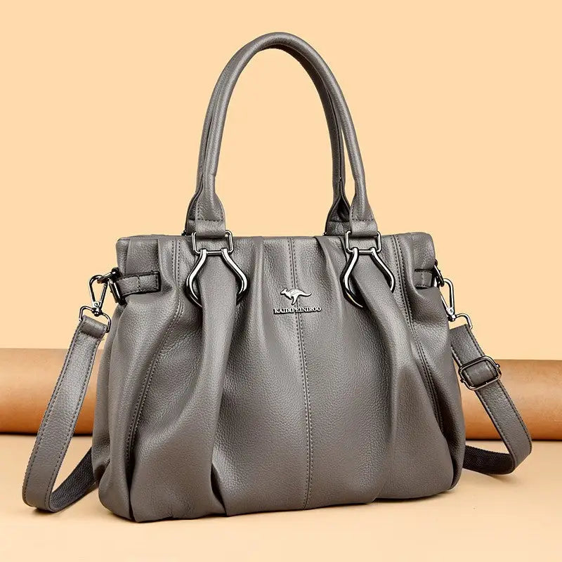 Soft PU Leather Crossbody Bag in Multiple Colors