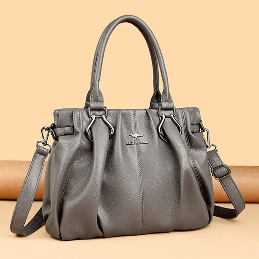 Soft PU Leather Crossbody Bag in Multiple Colors