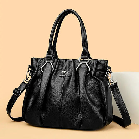 Soft PU Leather Crossbody Bag in Multiple Colors