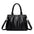 Soft PU Leather Crossbody Bag in Multiple Colors - Black