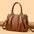 Soft PU Leather Crossbody Bag in Multiple Colors - Yellow