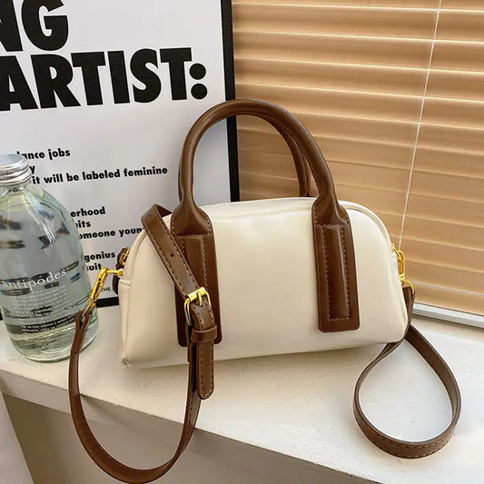 Soft PU Street Trend Single Shoulder Handbag Multiple Colors