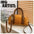 Soft PU Street Trend Single Shoulder Handbag Multiple Colors - Brown