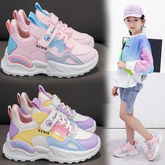 Soft Sole Dad Shoes for Girls