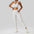 Sports Underwear Gathers Back Yoga Bra Fitness Suit For Women - Ink white Set / S