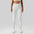 Sports Underwear Gathers Back Yoga Bra Fitness Suit For Women - Ink white pants / S