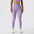 Sports Underwear Gathers Back Yoga Bra Fitness Suit For Women - Taro purple pants / S