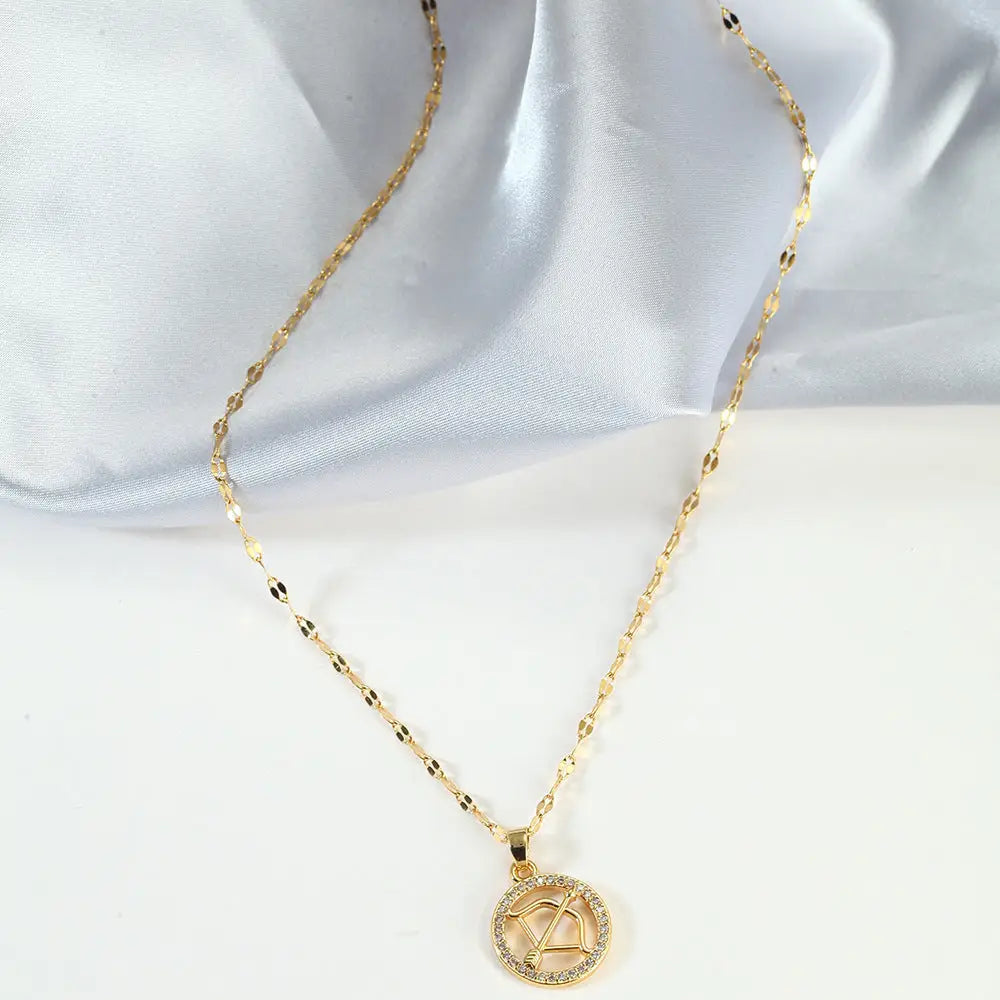 Stellar Pendant Necklace with Star Design