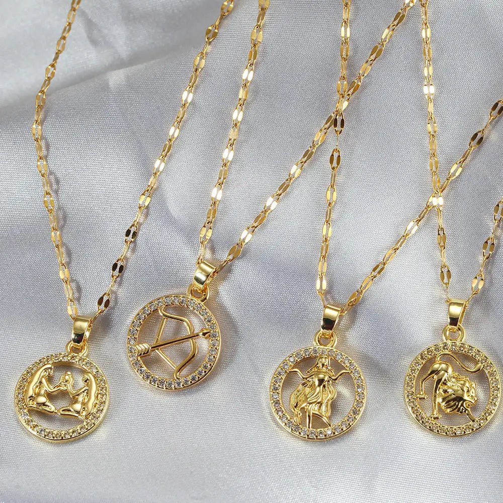 Stellar Pendant Necklace with Star Design