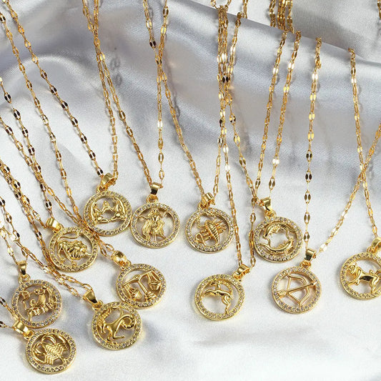 Stellar Pendant Necklace with Star Design