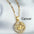 Stellar Pendant Necklace with Star Design - Cancer / Gold