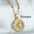 Stellar Pendant Necklace with Star Design - Scorpio / Gold