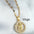 Stellar Pendant Necklace with Star Design - Virgo / Gold