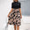 Stitch & Lace A-Line Skirt - Khaki / S