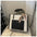 Stitching Soft PU Bucket Bag with Sandwich Pocket and Mobile Phone Compartment - White With Black